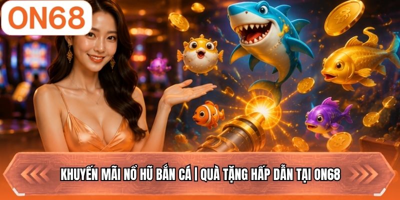 Khuyến Mãi Nổ Hũ Bắn Cá | Quà Tặng Hấp Dẫn Tại ON68